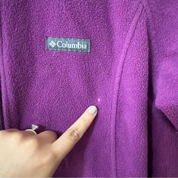 Columbia Women's Benton Springs Zip-Front Fleece Jacket, size 1x - Picture 5 of 6